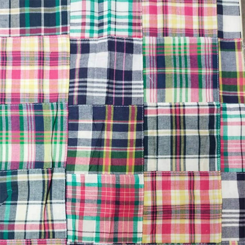 Madras Patchwork Fabric